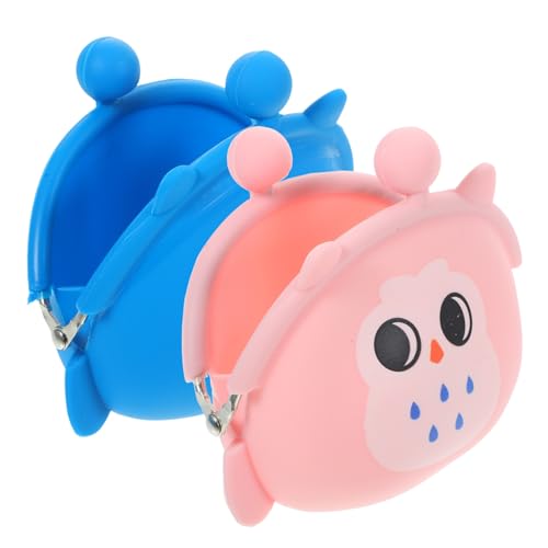 SOIMISS 4stücke Cartoon Münzbörse Aus Silikon Niedlicher Geldbeutel Für Frauen Mädchen Und Junge Mädchen Für Münzen Kopfhörer Und Kleine Gegenstände Leicht Und Handlich Für von SOIMISS