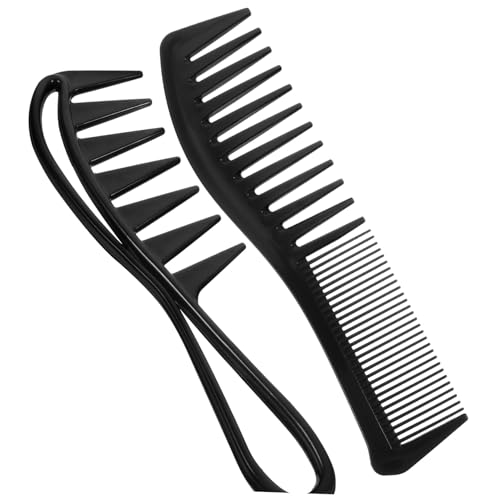 SOIMISS 4 Stück Teiliges Professionelles Kamm Set mit Breitem Zahn Langlebig und Vielseitig für Damen und Herren zum Stylen Entwirren und Frisieren von Haaren Geeignet für Salon und von SOIMISS