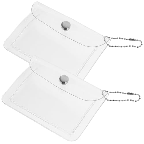 SOIMISS 4stücke Transparentes Karten Und Münzaufbewahrungsbeutel Praktische Notebook Hülle Für Schlüssel Ohrhörer Und Lippenstifte Für Reisen Und Shopping von SOIMISS