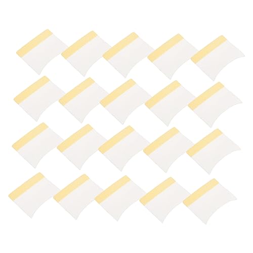 SOIMISS 400 Stück Wimpern Entferner Baumwollpads Wimpernverlängerung Zubehör Weiche Hygienische Augenpads für Sicheres Entfernen von Fake Lashes und Professionelle Anwendung von SOIMISS