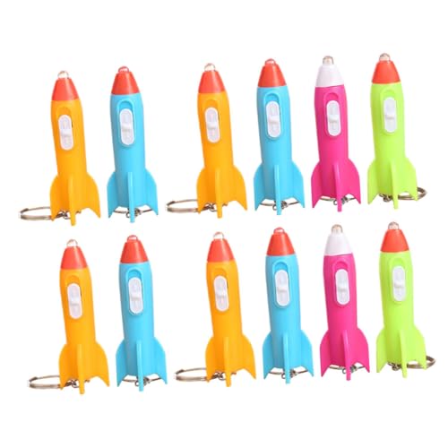 SOIMISS 48 STK Schlüsselanhänger Mini-Taschenlampe Led-schlüsselbundlicht Astronauten-gastgeschenke Mini- Leuchtender Handtaschenanhänger -Taschenlampe Plastik von SOIMISS