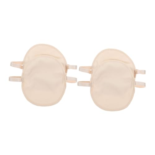 SOIMISS 4Stücke Achselpads Waschbar Schweißabsorbierende Achselschweißpads für Damen und Herren Atmungsaktive Wiederverwendbare Unterarmpolster mit Mesh Design für Effektive von SOIMISS