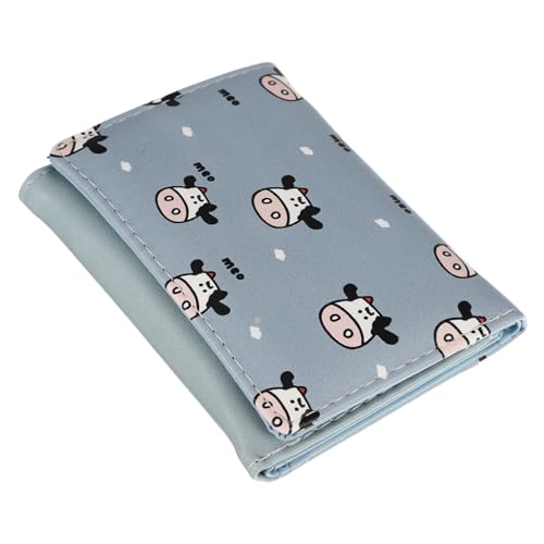 SOIMISS 4stücke Fashionable Wallet Für Frauen Portables Storage Pouch Mit Cow Print Design Für Karten Bargeld Und Kleine Gegenstände Praktischer Damen Geldbeutel Für Alltag von SOIMISS