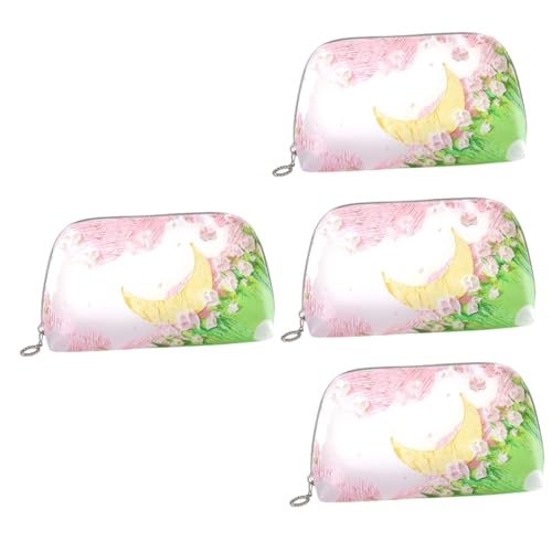 SOIMISS 4stücke Kosmetiktasche Für Damen Tragbare Make-up-Tasche wasserdichte Aufbewahrungstasche Kleine Kulturtasche Für Reisen Mit Praktischem Reißverschluss Für Kosmetik Und Kleine von SOIMISS