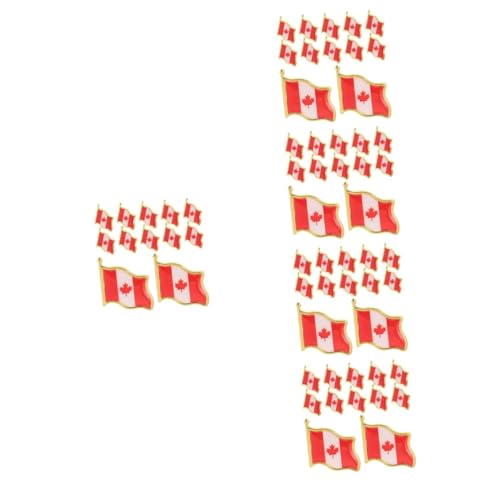 SOIMISS 5 Sätze Teiliges Flaggen Brosche Metall Anstecknadel Für Kleidung Und Accessoires Für Schals Kleider Und 25 Stück * 5 von SOIMISS