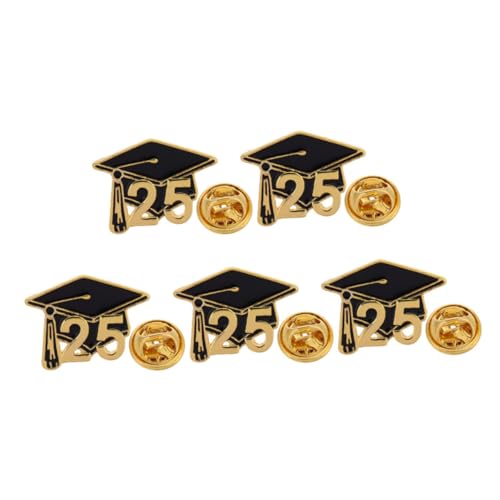 SOIMISS 5stücke Abschlussmütze Brosche Elegantes Abzeichen Abschluss-souvenir Für Rucksäcke Abschlusskappe Anstecknadel Abschlussfeier-geschenke von SOIMISS