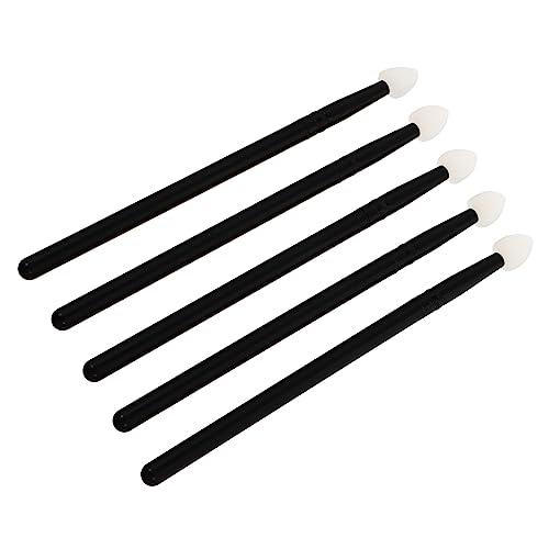 SOIMISS 5 Stück Silikon Lidschatten Pinselset Wiederverwendbare Make Up für Augen Make Up Weiche Handliche Kosmetikpinsel für für Lidschatten Anwendung von SOIMISS