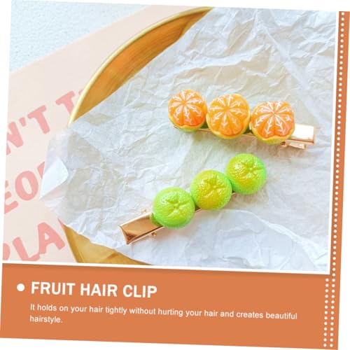 SOIMISS 5 Stück Teiliges Japanische Haarspangen mit Kreativem Fruchtmotiv Leichte Haarklammern für Damen und Mädchen Komfortabel Langlebig und Modisch für Vielseitige Haarstyling Zwecke von SOIMISS