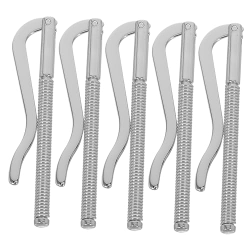 SOIMISS 5 Stück Teiliges Vintage Geldklammern mit Federmechanismus Langlebiger Metallclip für Herren Geldbörsen Ersatz-einsteckclip für Bifold Wallets und Kreditkartenhalter von SOIMISS