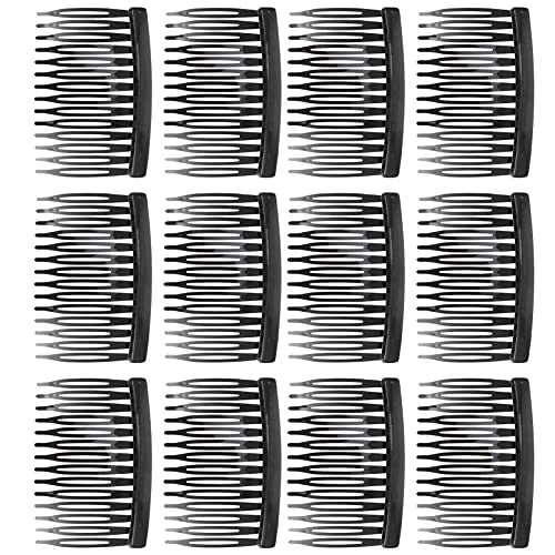 SOIMISS 50 Stück Kunststoff Haarkämme mit Zähnen Transparente Seitenkämme für Mädchen Haaraccessoire für Hochzeiten und Frisuren von SOIMISS