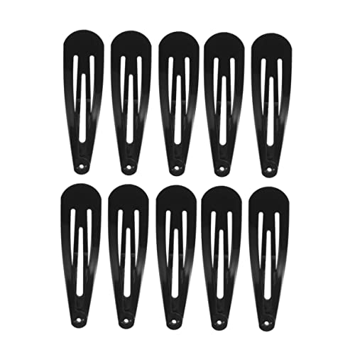 SOIMISS 50stücke Einfache Haarspangen Aus Metall Haarnadeln Für Junge Mädchen Metall Haarnadeln Haarschmuck Bobby Pins Für Mädchen Haarspangen-sets Schwarz von SOIMISS
