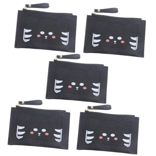 SOIMISS 5stücke Kartenetui Aus Pu-Leder Für Frauen Multifunktionale Geldbörse Mit Vielen Fächern Für Geld Kreditkarten Und Busfahrkarten Perfektes Zum Geburtstag Oder Valentinstag von SOIMISS