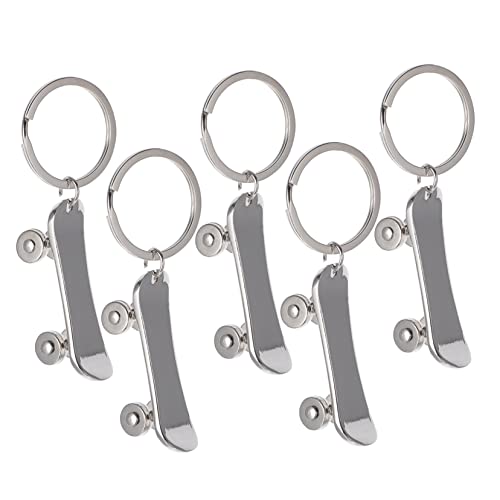SOIMISS 5 Stücke Skateboard Schlüssel Kette Zink-Legierung Schlüssel Skateboard Getriebe Automotive Schlüssel Leichte Tragbare von SOIMISS