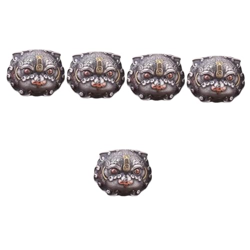 SOIMISS 5stücke Vintage Pi Yao Aus Kupfer Für Herren Und Damen Verstellbarer Schmuck Zur Anziehung Von Reichtum Gesundheit Und Glück Einzigartige Gothic-dekoration Für Jeden Anlass von SOIMISS