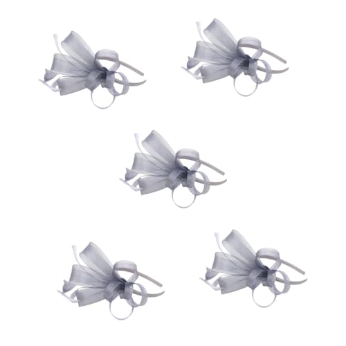 SOIMISS 5stücke Fascinator Haarreif Mit Federn Eleganter Vintage Hut Für Damen Für Tea Parties Und Hochzeiten Bequem Und Stylisch Passt Zu Jedem Outfit Und Haartyp von SOIMISS