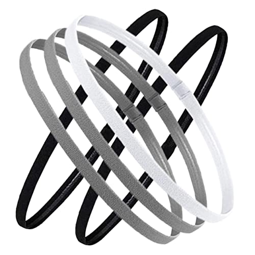SOIMISS 5stücke Wiederverwendbare Sport Stirnbänder Für Damen Lauf Stirnband Elastisch Atmungsaktiv Schweißband Yoga Fitness Zubehör von SOIMISS