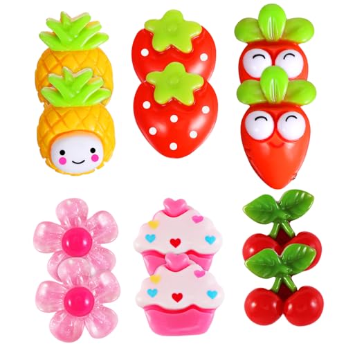 SOIMISS 6paare Junge Mädchen Ohrclips Fake Ohrringe Cartoon Ohrringe Für Mädchen Ohrschmuck Piercing Für Kleine Ohrhänger Für Kindergarten von SOIMISS