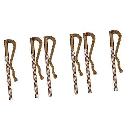 SOIMISS 6stücke Metall Spring Geldklammern Für Geldscheine Kreditkarten Und Schecks Praktische Und Langlebige Geldclip Organizer Antikbronze von SOIMISS