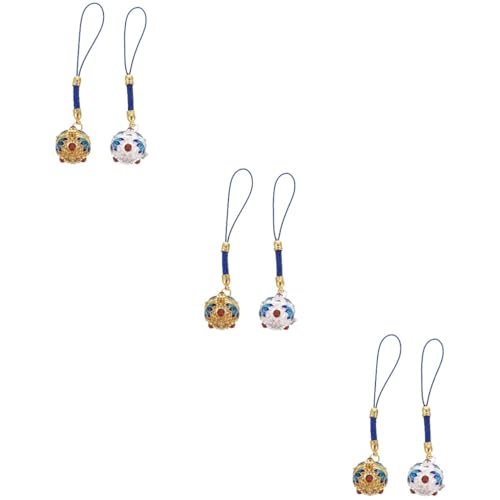 SOIMISS 6stücke Dekorative Schlüsselanhänger Aus Modische Taschenanhänger Frauen Stilvolle Rucksackdekoration von SOIMISS