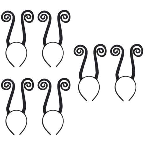 SOIMISS 6stücke Antennen Haarreif Schwarz Kreatives Kostümzubehör Für Halloween Festivals Cosplay Bühnenaufführungen Und Partys Leicht Und Bequem Zu Tragen Als Fotorequisit von SOIMISS