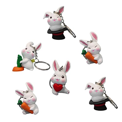 SOIMISS 6 Stück Stilvolle Taschenanhänger PVC Mehrzweckanhänger Dekorative Anhänger Anhänger von SOIMISS