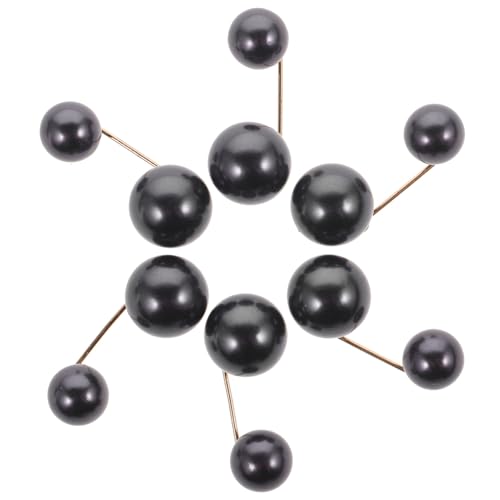 SOIMISS 6 Stück Teiliges Broschen mit Künstlicher Perle Langlebige Legierungsklammern Sicherer Anstecker für Kragen Kleider Schals und DIY accessoires Modische Damen Schmuckdekoration von SOIMISS