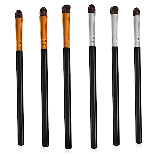SOIMISS 6 Stück Teiliges Lidschatten Pinsel Set mit Kunststoffgriffen Schwarze und Goldene Make Up Bürsten für Präzises Augen Make Up und Blender Vielseitig für Zuhause und Profi Einsatz SOIMISS 6 Stück Teiliges Lidschatten Pinsel Set mit Kunststoffgriffen Schwarze und Goldene Make Up Bürsten für Präzises Augen Make Up und Blender Vielseitig für Zuhause und Profi Einsatz von SOIMISS