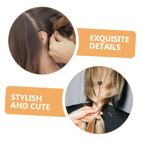SOIMISS 6 Stück Teiliges Ponytail Maker mit Schwarzem Motiv Schnelles Pull through Hair Loop Tool zum Einfachen Flechten und Stylen von Zöpfen Langlebiges Haarflechtwerkzeug für Mädchen von SOIMISS