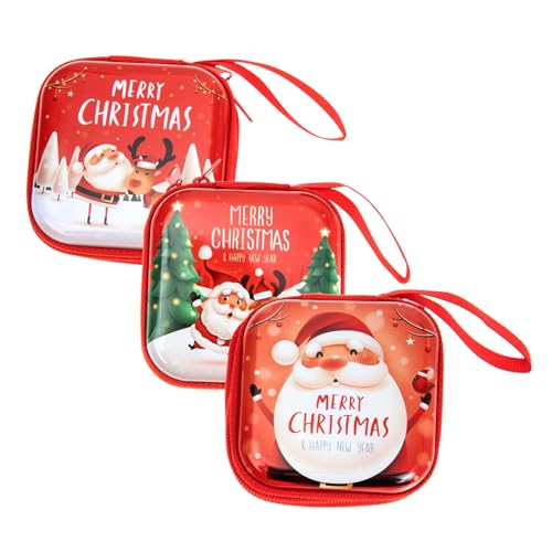 SOIMISS 6stücke Geldbeutel Für Weihnachten Süße Aufbewahrungstaschen Für Kopfhörer Und Datenkabel Perfektes Praktisch Und Leicht Zu Transportieren von SOIMISS