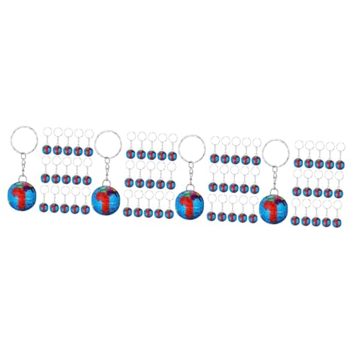 SOIMISS 64stücke Teiliges Schlüsselanhänger Schlüsselanhänger Für Taschen Rucksäcke Dekorative Erdkugel Für Reisen Schulabschlüsse von SOIMISS