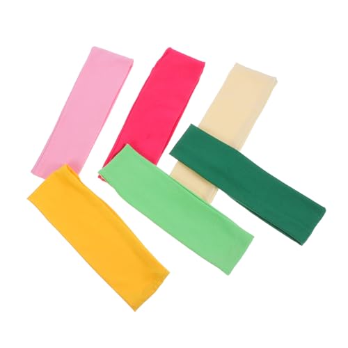 SOIMISS 6stücke Yoga-stirnband Für Frauen Elastische Sport-stirnbänder Schweißableitende Haarbänder Für Laufen Fitness Weiche Dehnbare Haar-accessoires Multisport-einsatz von SOIMISS