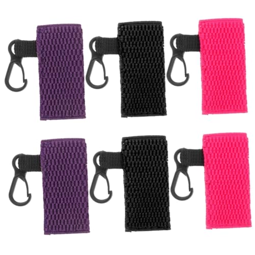 SOIMISS 6stücke Lip Balm Schlüsselanhänger Mit Elastischen Schutzhüllen Für Lippenstift Praktisch Und Leicht Für Tägliche Nutzung Für Unterwegs von SOIMISS