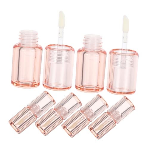 SOIMISS 6stücke Pack Leere Lipgloss-tuben Mini Transparent Wiederverwendbare Balsambehälter Diy-lippen-glasurenflasche Mit Applikatorstab Für Damen Und Mädchen von SOIMISS