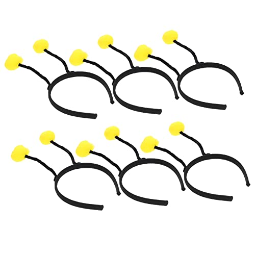 SOIMISS 6stücke Haarball Stirnband Für Mädchen Mode Ohren Kopfschmuck Party Stirnband Für Kostümpartys Karneval Weihnachten Ostern Silvester Und Alltag von SOIMISS