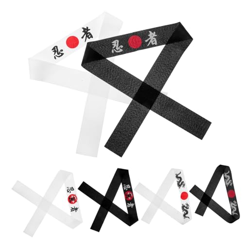 SOIMISS 6stücke Teiliges Japanischer Stil Stirnbänder Für Junge Mädchen Karate-party-zubehör Stirnbänder Aus Strapazierfähigem Polyester Für Taekwondo-events Und Themenfeiern von SOIMISS