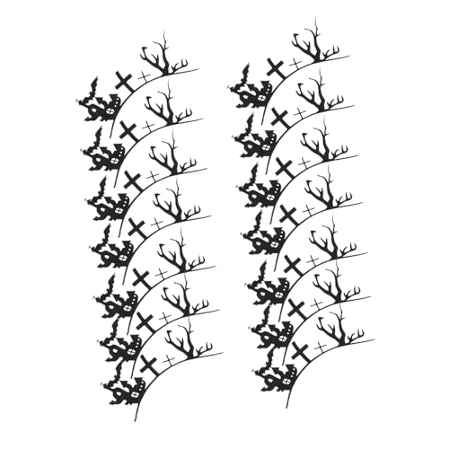 SOIMISS 7 Paare Kreative Halloween Wimpern mit Einzigartigem Design Wiederverwendbare Fake Lashes für Frauen für Party Cosplay und Festival Make-up von SOIMISS