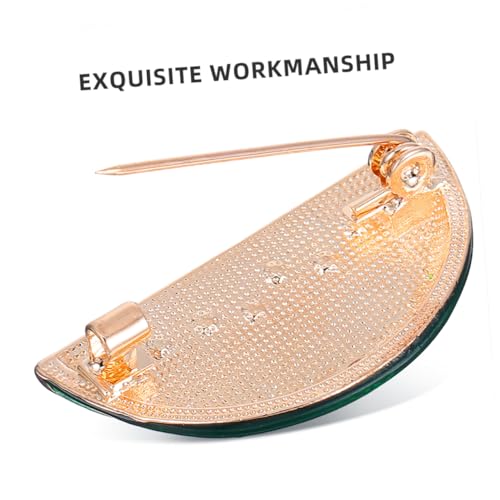 SOIMISS 7 Stück Kreative Wassermelonen Broschen Teiliges Cartoon Design Langlebiger Legierung Vielseitig für Partys Treffen Dates Modisches Schmuck Accessoire für Damen für Cardigans von SOIMISS