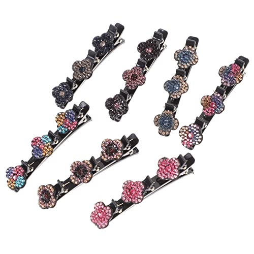 SOIMISS 7 Stück Teiliges Haarklammer mit Strasssteinen Haarstyling Werkzeuge für und Mädchen Geeignet für Hochzeiten Partys Geburtstage und Mehr von SOIMISS