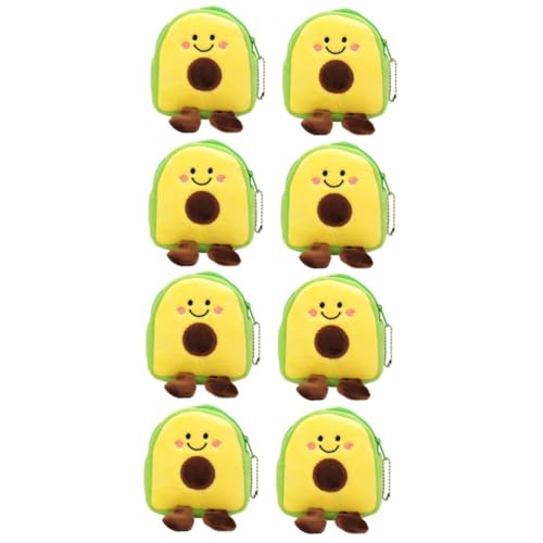 SOIMISS 8stücke Avocado-Form Münzbeutel Für Mädchen Kreative Praktische Geldbörsen Für Täglichen Gebrauch Zum Verschenken Für Unterwegs von SOIMISS