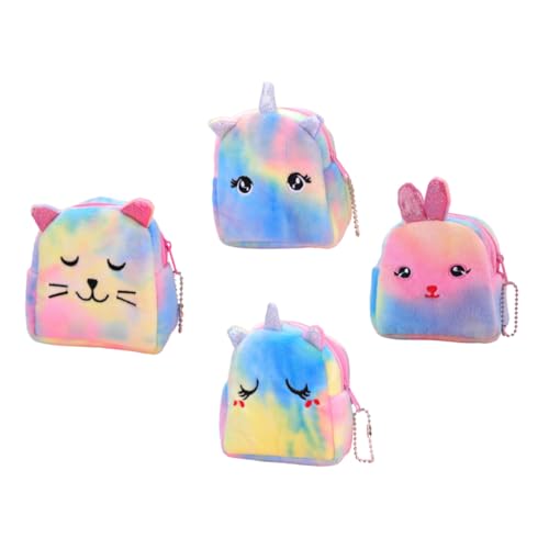 SOIMISS 8stücke Einhorn-münztasche Cartoon Tier-Storage Beutel Tragbare Geldbörse Für Jugendliche Lustiges Design Mit Reißverschluss Für Und Aufbewahrung von SOIMISS