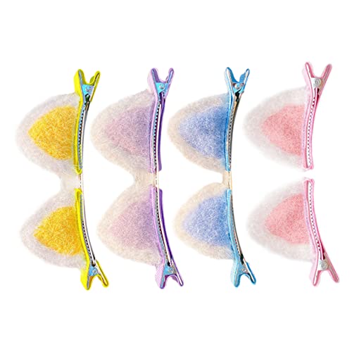 SOIMISS 8stücke Katzenohr-haarspangen- Cosplay Zubehör Für Mädchen Lovely Haarclips in Gelb Blau Und Violett Für Partys Und Geschenke von SOIMISS