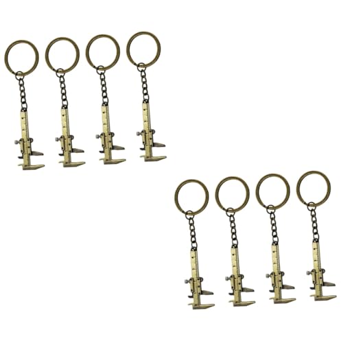 SOIMISS 8stücke Tragbar Und Vielseitig Vernier Caliper Schlüsselanhänger Aus Vintage-Design Praktische Mini-Pendants Für Jeden Anlass Langlebig Und Modisch von SOIMISS