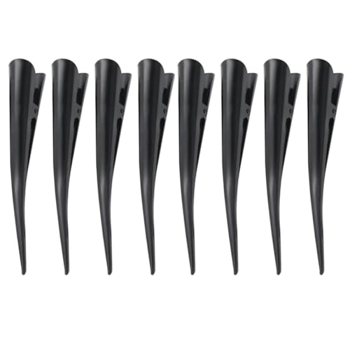 SOIMISS 8 Stück Teiliges Duckbill Clips aus Metall Hohe Spannung Langlebig Rutschfeste Salon Haarspangen für Sicheres Abteilen und Styling bei Damen und Herren von SOIMISS