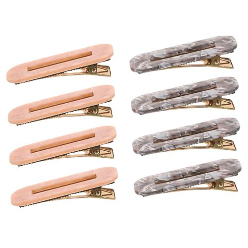 SOIMISS 8stücke Acetat-entenschnabel-haarspangen Rechteckig Für Damen Und Mädchen Mit Krokodilklemmen Für Alltagsfrisuren Und Besondere Anlässe von SOIMISS