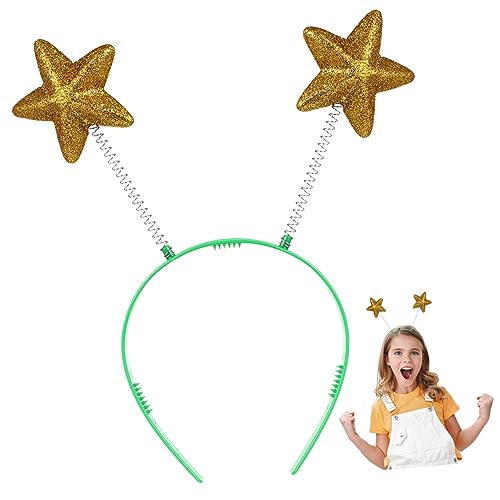 SOIMISS Pailletten Stern Kopfbedeckung 8 Stücke für Mädchen Glitzerndes Cosplay Haarreif für Partys Bankette und Besondere Anlässe Haar Accessoires für Kinder von SOIMISS