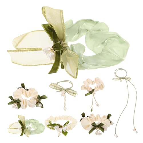SOIMISS 8 Stück Teiliges Set von Haargummis für Mädchen Hochwertige Elastische Haarbänder mit Niedlichen Designs und Bogenakzenten für Ponytails Modisches Accessoire SOIMISS 8 Stück Teiliges Set von Haargummis für Mädchen Hochwertige Elastische Haarbänder mit Niedlichen Designs und Bogenakzenten für Ponytails Modisches Accessoire von SOIMISS