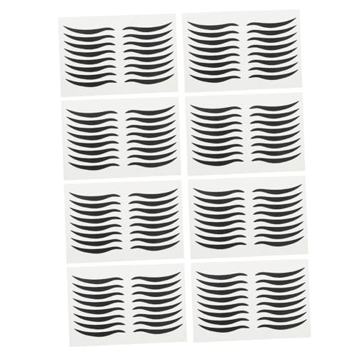 SOIMISS 80paare Wiederverwendbare Eyeliner-aufkleber Aus Kunststoff Selbstklebende Augenlinienstreifen Für Make-up Zubehör von SOIMISS