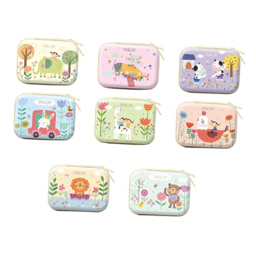 SOIMISS 8stücke Teiliges Cartoon-münzgeldbeutel Niedliche Aufbewahrungsbox Für Spielzeug Süßigkeiten Und Dekoration Vielseitig Einsetzbar Für Zuhause Partys Und Geschäfte von SOIMISS