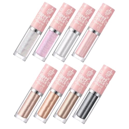 SOIMISS 8stücke Flüssiger Lidschatten Mit Glitzer-optik Lidschatten-stick Für Augen-make-up Geeignet Für Frauen Und Mädchen Leicht Zu Tragen Und Sicher Anzuwenden von SOIMISS