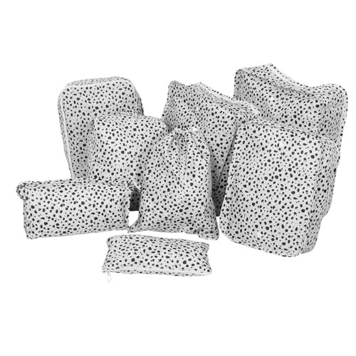 SOIMISS 8st Reise-Aufbewahrungstasche Make-up-Kosmetiktasche Reise Kleidersack Tragbare Kulturtasche Make-up-Organizer-Tasche Reise-kleiderbeutel Reise-kulturbeutel Reise Waschtasche Stoff von SOIMISS